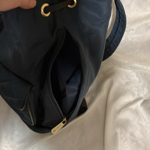 Michael Kors Navy Nylon Backpack Like New PRICE DROP! - Picture 9 of 12